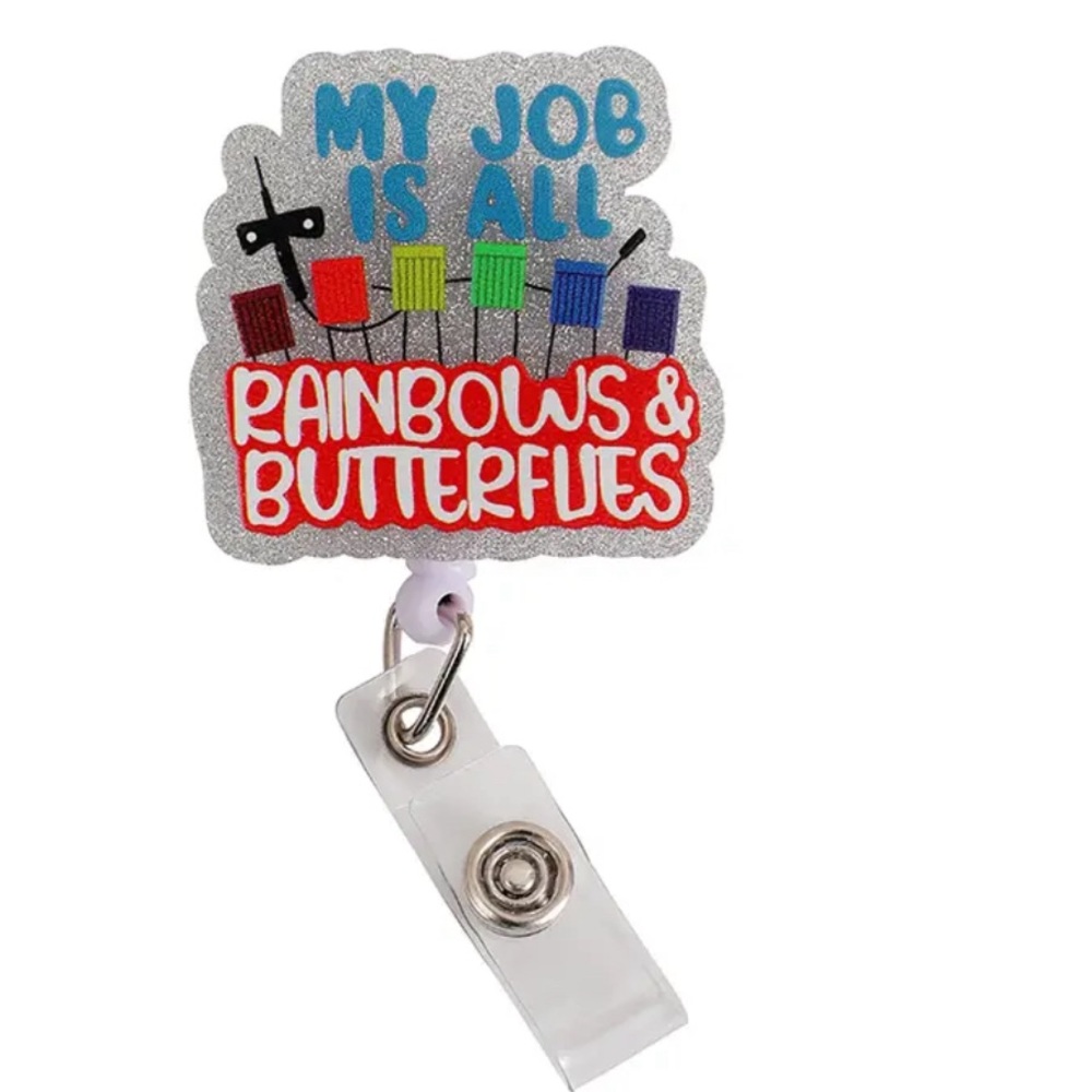 Phlebotomist 💉 Badge Reel